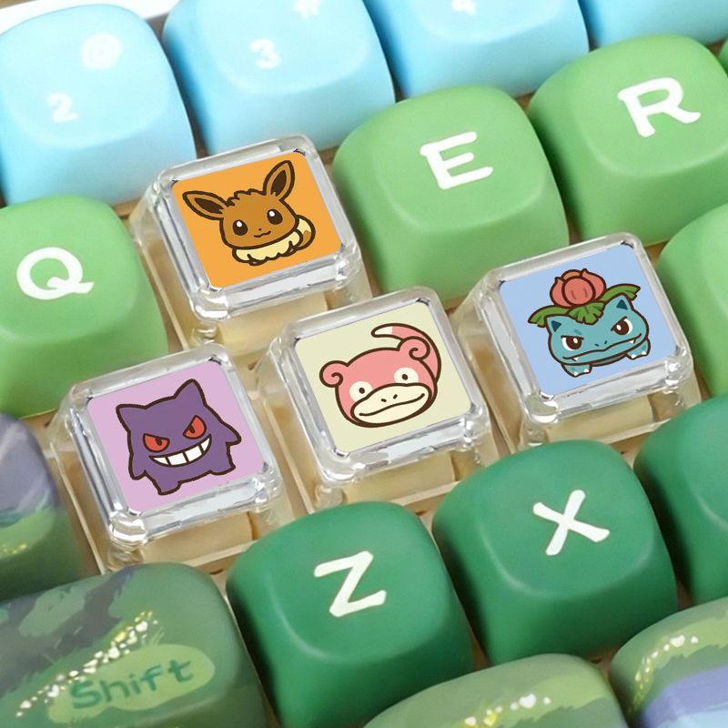 Pokémon Cross Axle Mechanical  - Custom Keycaps のレビューと価格