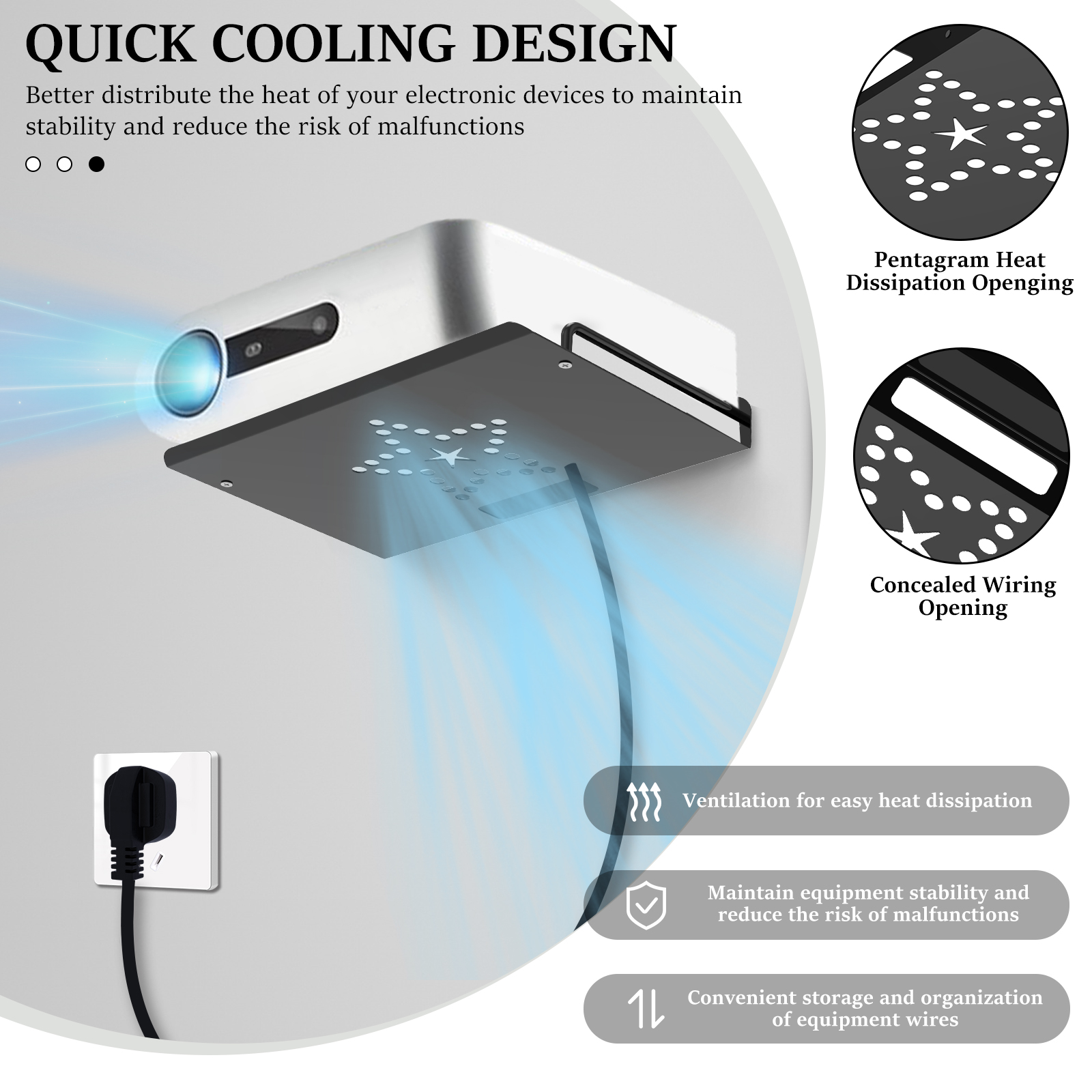 Wall Mount Shelf Bracket  Floa - Gaming Speaker のレビューと価格