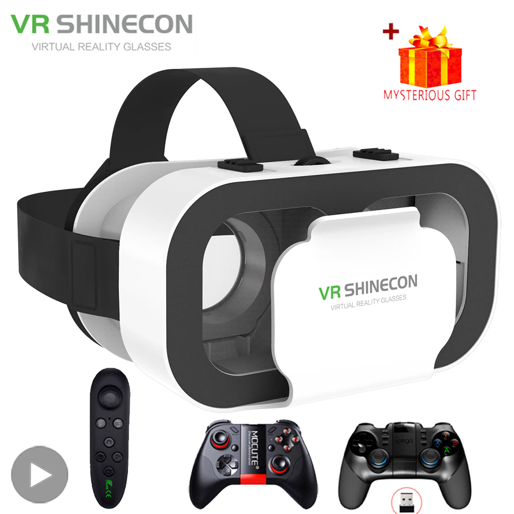 Shinecon 3D VR Glasses Virtual - Vr Headset Pc のレビューと価格
