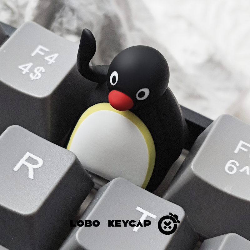 Cute Penguin Image Pingu Serie - Custom Keycaps のレビューと価格