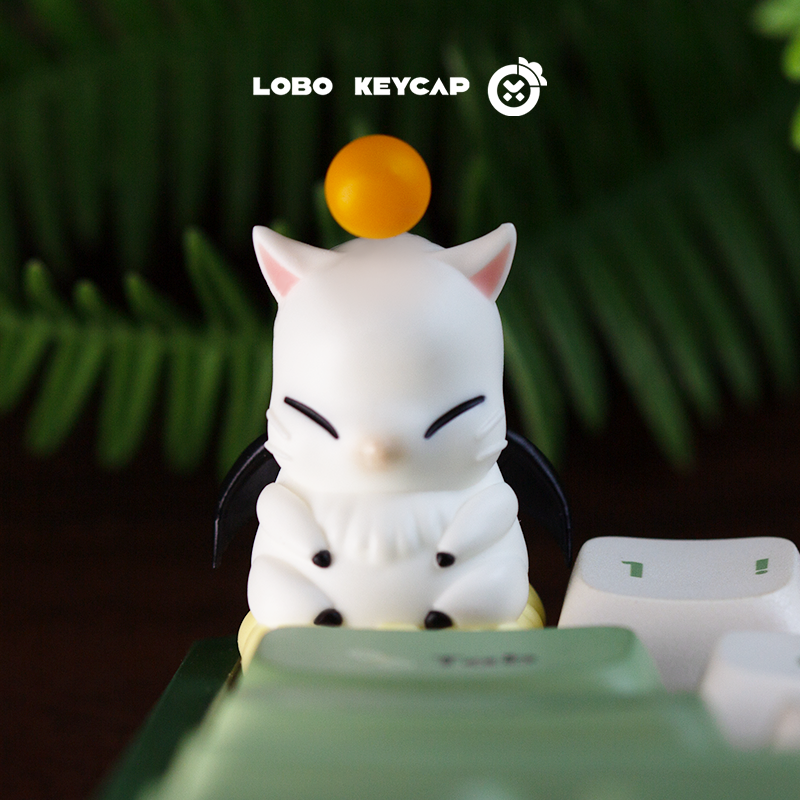 Final Fantasy Moogle Personali - Custom Keycaps のレビューと価格
