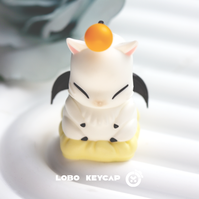 Final Fantasy Moogle Personali - Custom Keycaps のレビューと価格