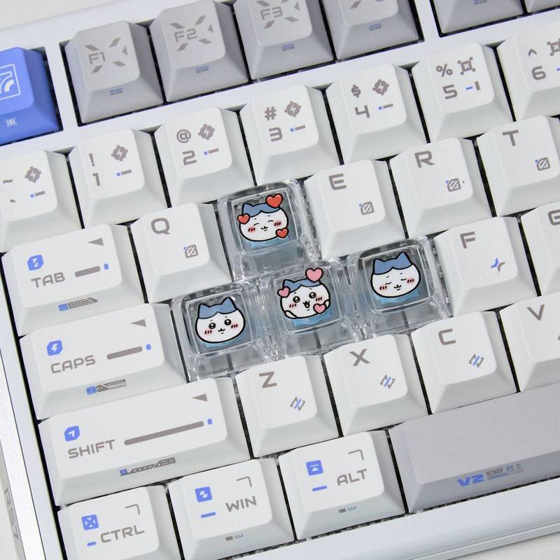 Chiikawa 4 Pcs Handmade Transp - Custom Keycaps のレビューと価格