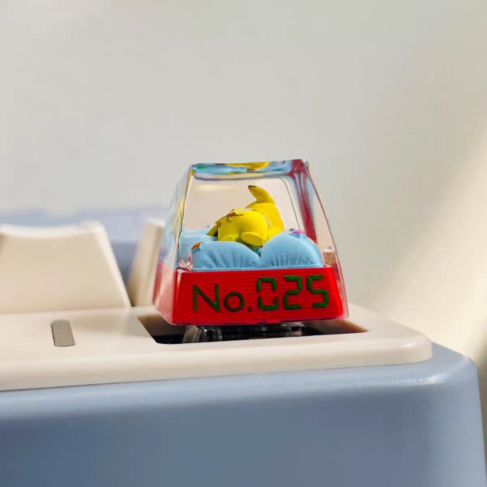Pokémon Pikachu Keycaps, Mecha - Custom Keycaps のレビューと価格
