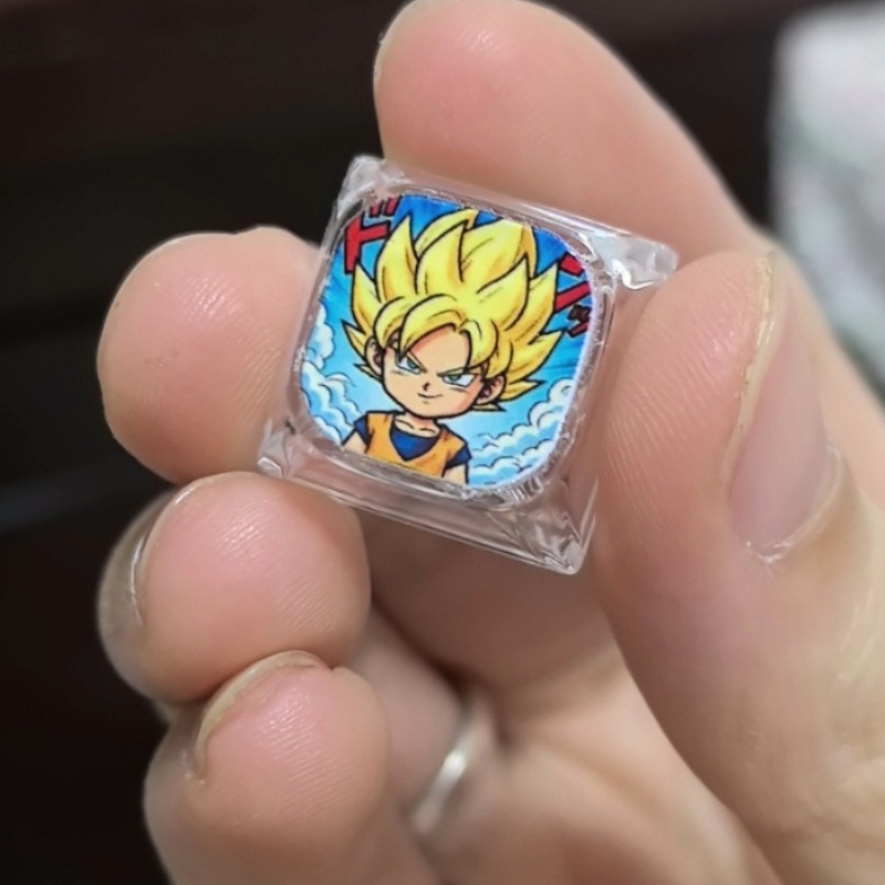 Dragon Ball Super Saiyan Carto - Custom Keycaps のレビューと価格
