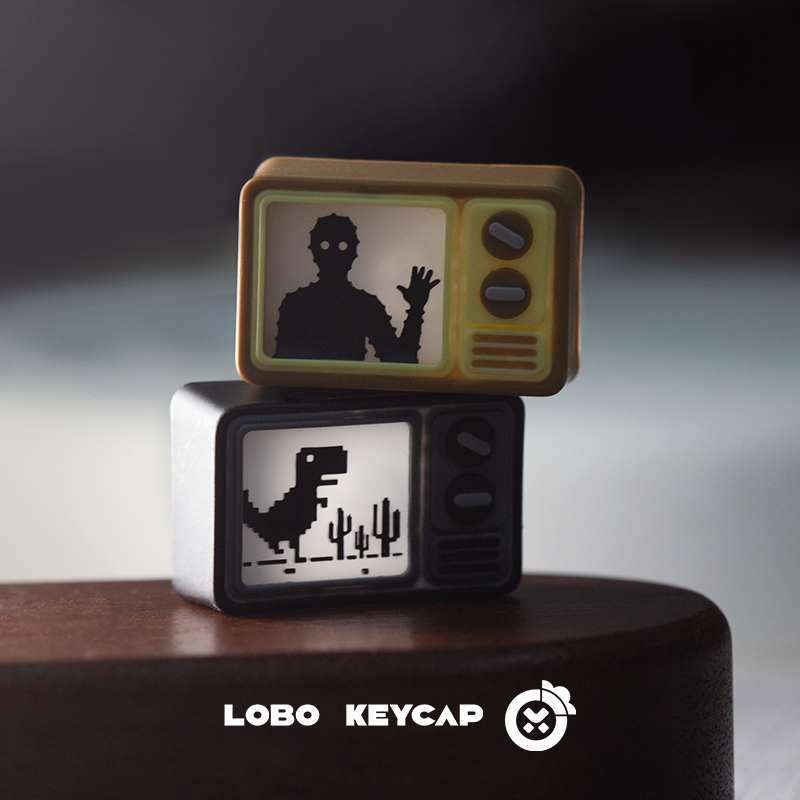 Fashion Dinosaur TV Keycaps Li - Custom Keycaps のレビューと価格