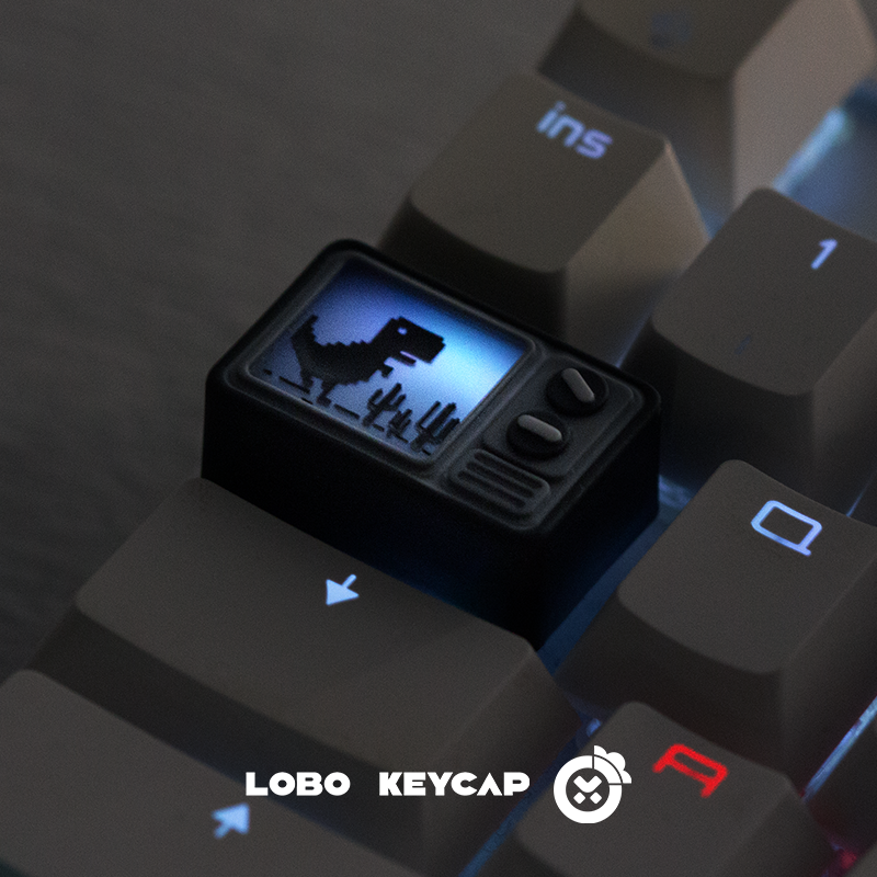 Fashion Dinosaur TV Keycaps Li - Custom Keycaps のレビューと価格