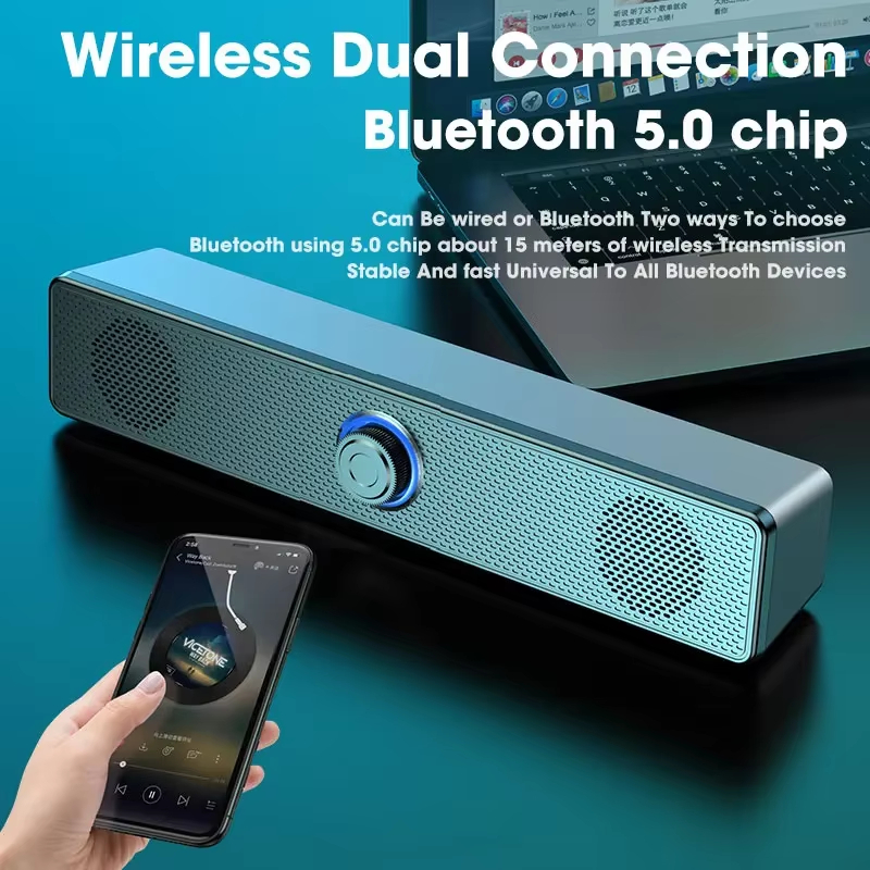 4D Surround Soundbar Bluetooth - Gaming Speaker のレビューと価格