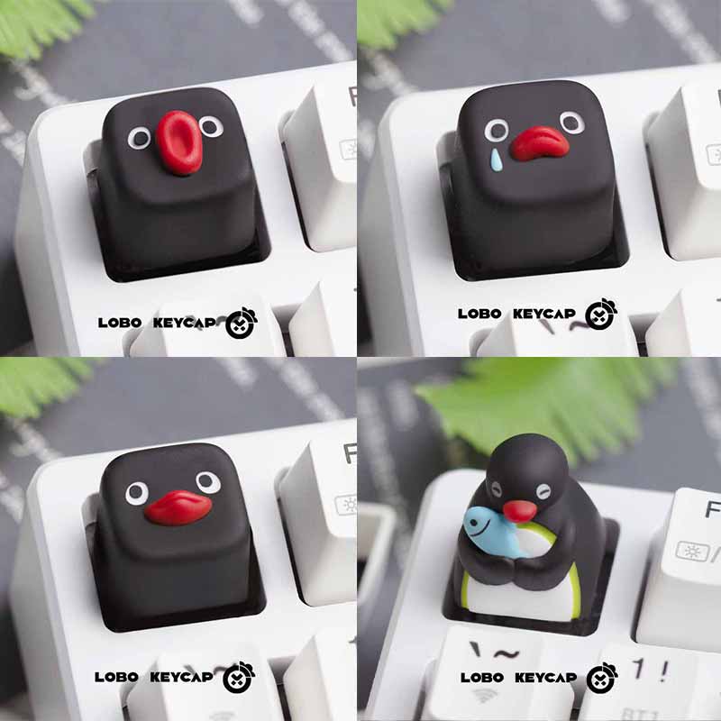 Cute Pingu Anime Series Pengui - Custom Keycaps のレビューと価格