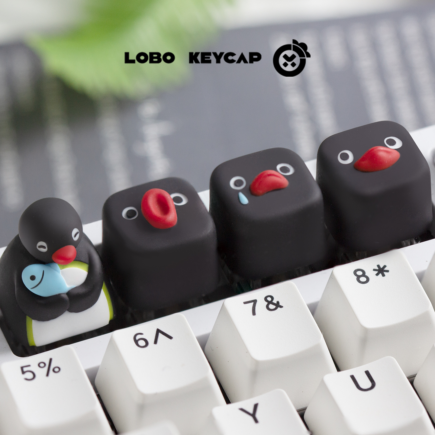 Cute Pingu Anime Series Pengui - Custom Keycaps のレビューと価格