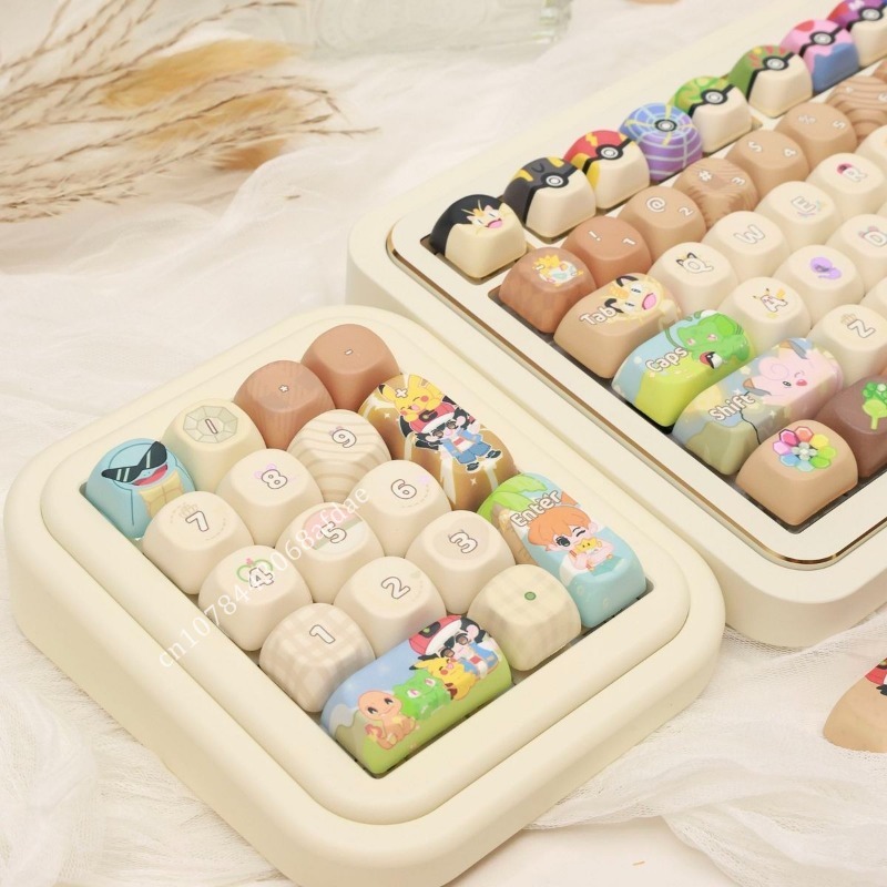 Anime Pokemon Keycaps MOA Heig - Custom Keycaps のレビューと価格