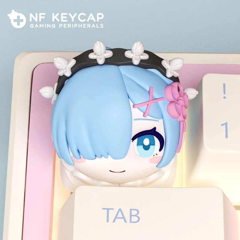 Rem Anime Individuality Creati - Custom Keycaps のレビューと価格