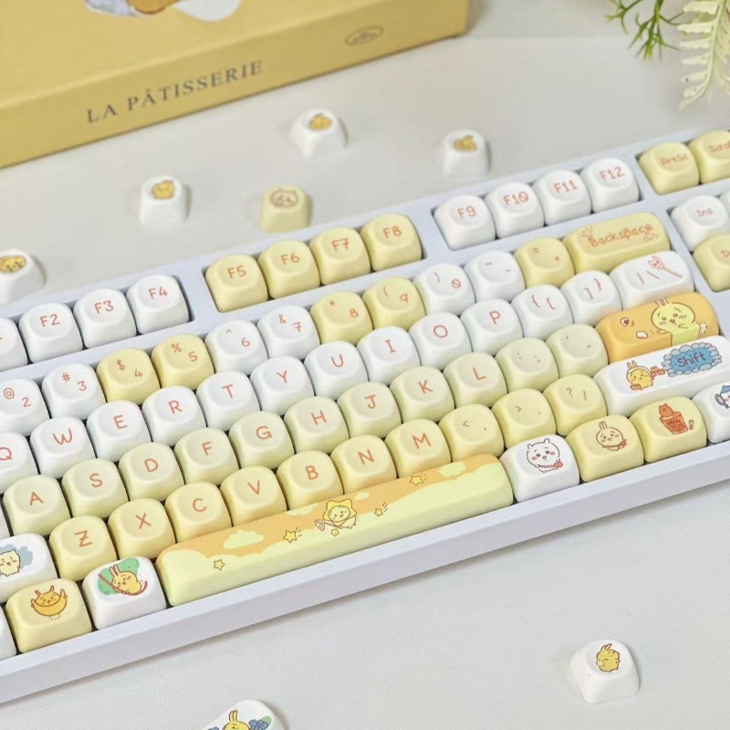 Anime Cartoon Kawaii Chiikawa  - Custom Keycaps のレビューと価格
