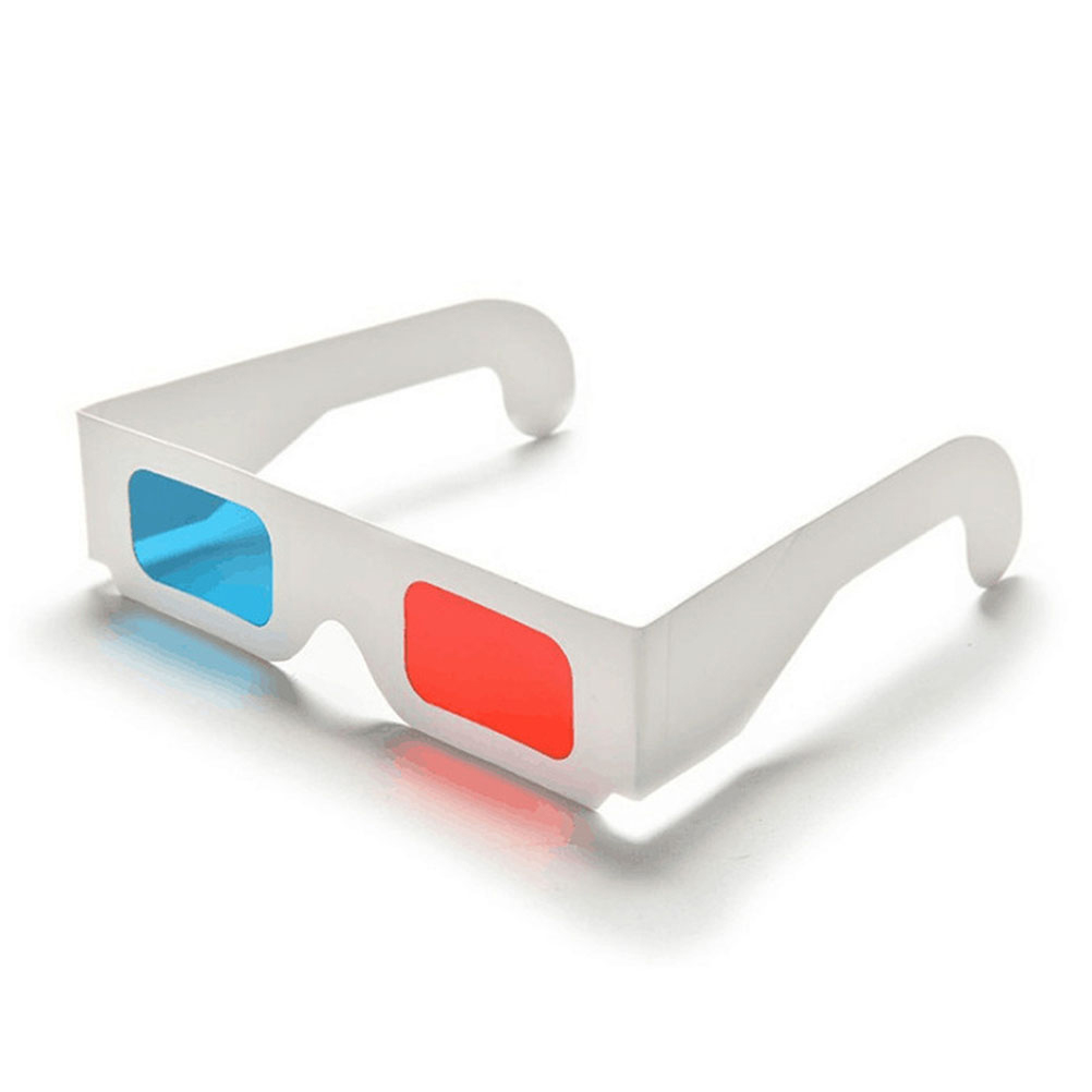 50 Pcs 3D Glasses Red Blue Pap - Vr Headset Pc のレビューと価格