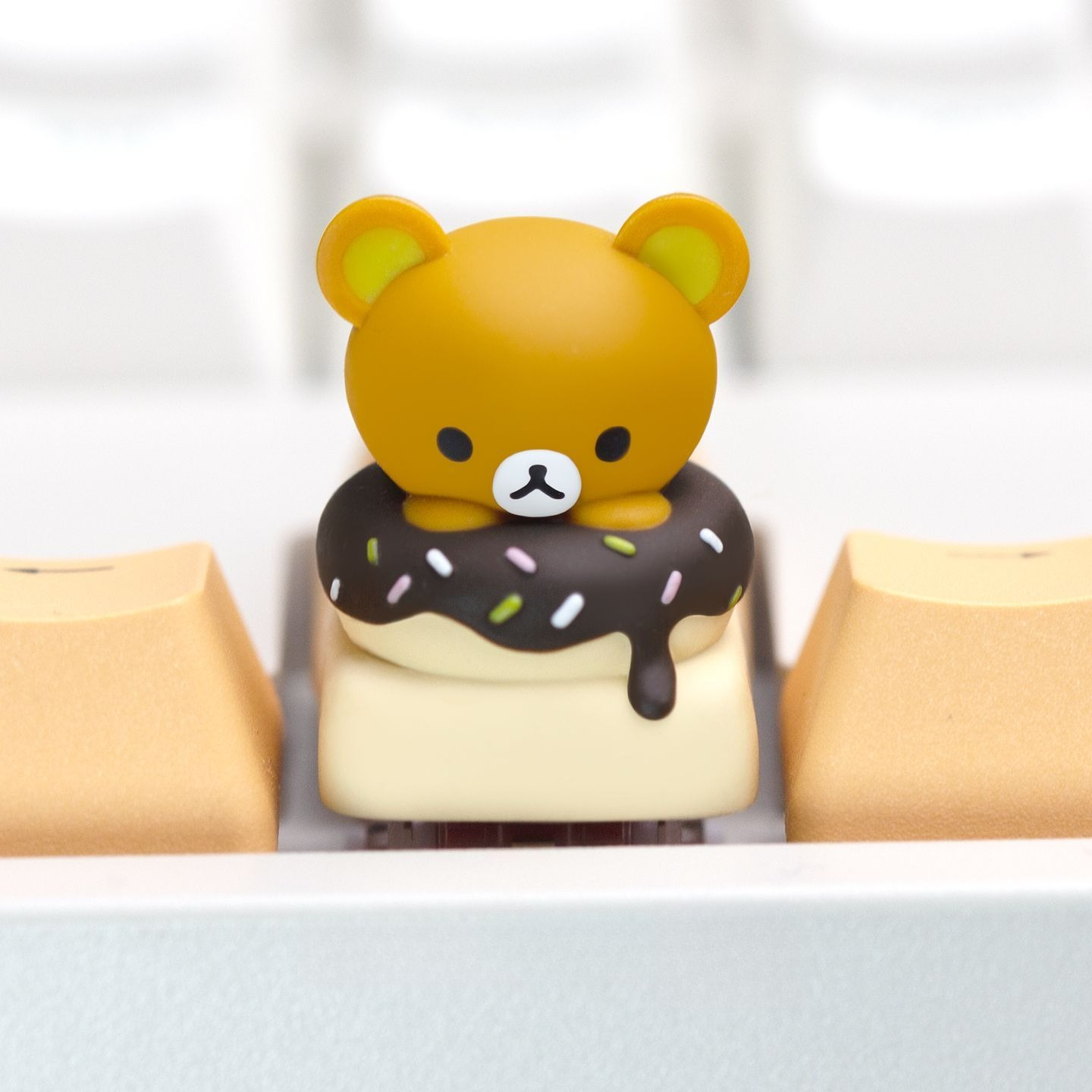 Kwaii Rilakkuma Keycaps Resin  - Custom Keycaps のレビューと価格