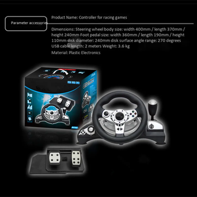 Computer Game Steering Wheel V - Pc Gaming Xgear のレビューと価格