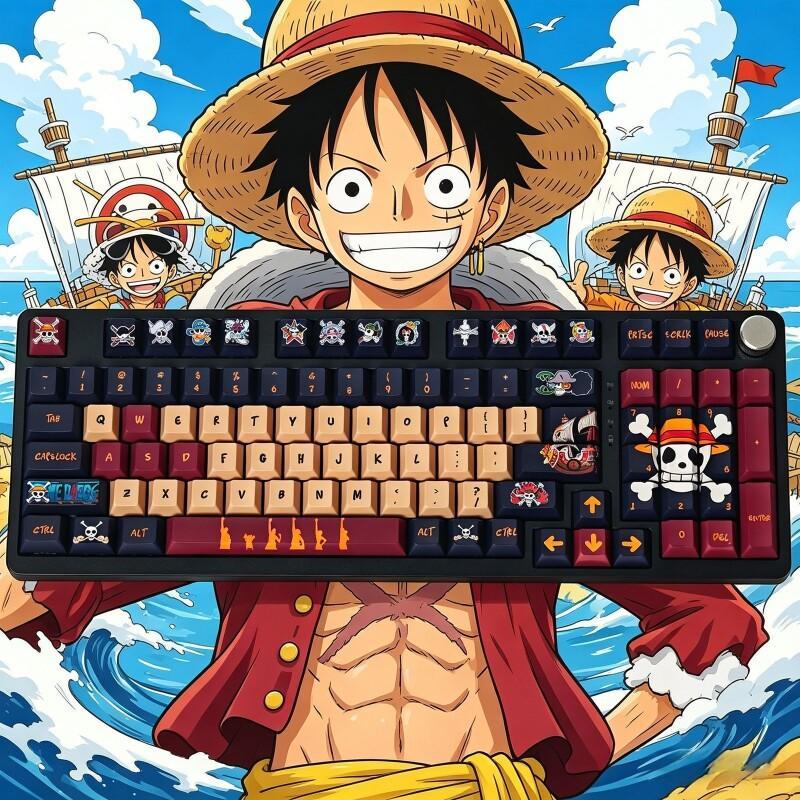 BANDAI One Piece Monkey D. Luf - Custom Keycaps のレビューと価格