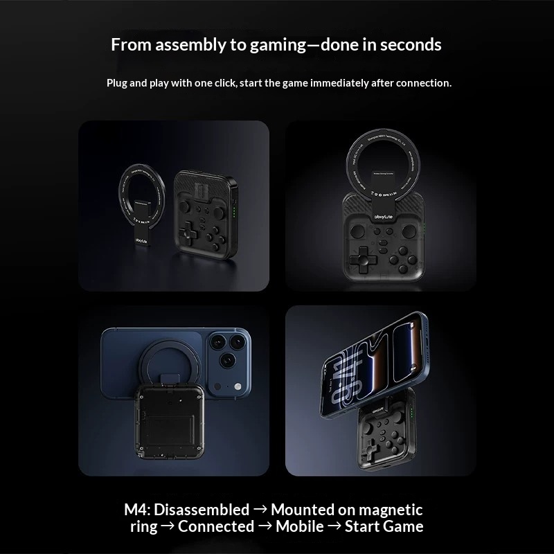 Abxylute M4 Magnetic Mobile Ga - Android Gaming Emulator Pc のレビューと価格